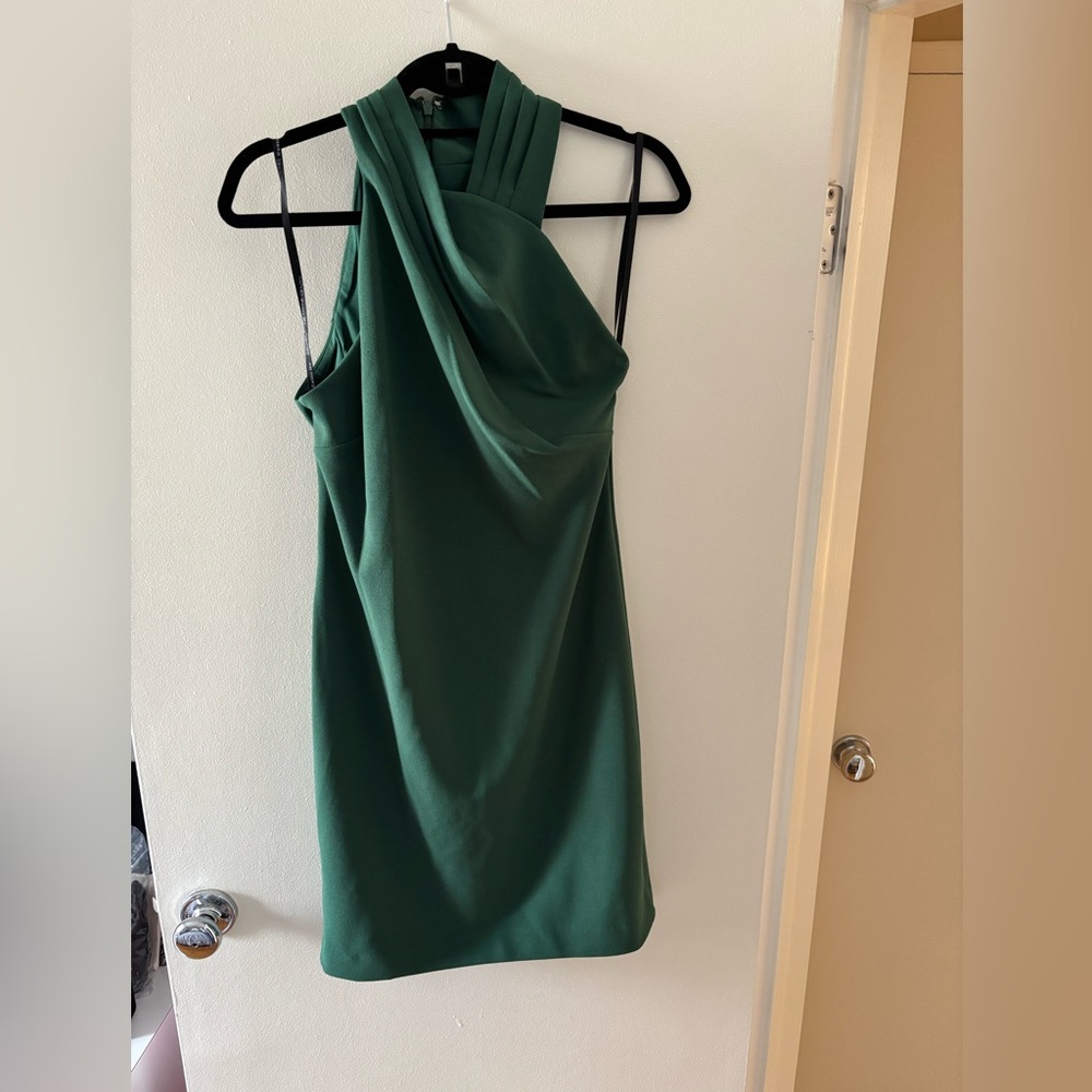 NWT Rachel Roy Green Halter Dress